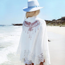 Load image into Gallery viewer, White Crochet Tunic