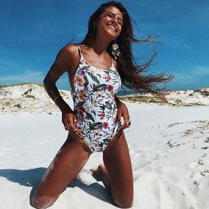 2019 Print Swimwear Women Swimsuit