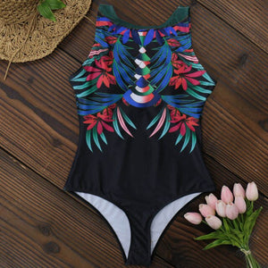 Low-Cut Back Swimwear