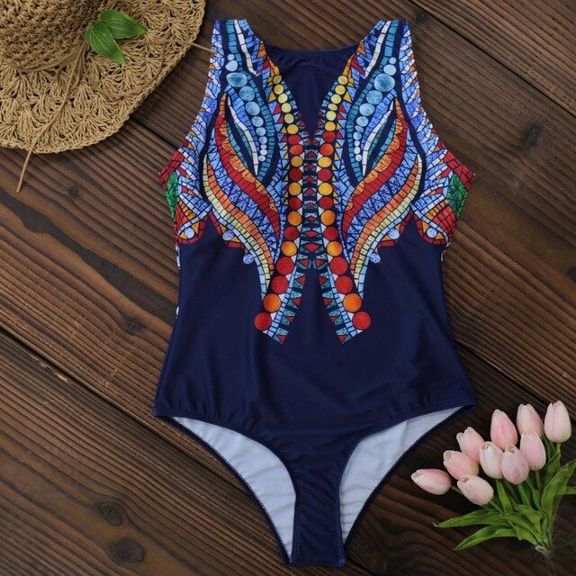 Low-Cut Back Swimwear