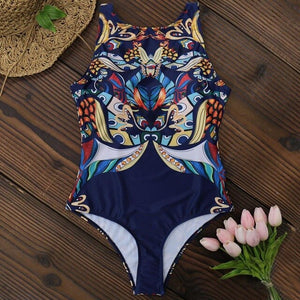 Low-Cut Back Swimwear