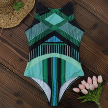 Load image into Gallery viewer, Low-Cut Back Swimwear