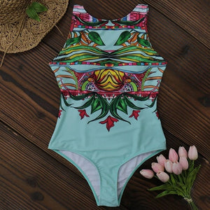 Low-Cut Back Swimwear
