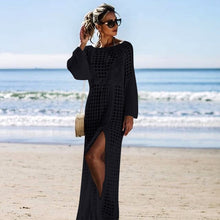 Load image into Gallery viewer, Crochet White Knitted Beach Pareos