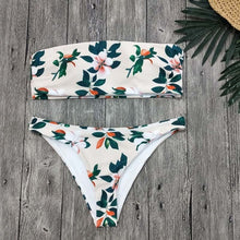 Load image into Gallery viewer, 2019 Strapless Swimsuit Printed