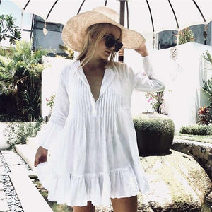 Swimsuit  Kaftan Beach Tunic Dress