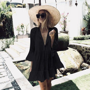 Swimsuit  Kaftan Beach Tunic Dress