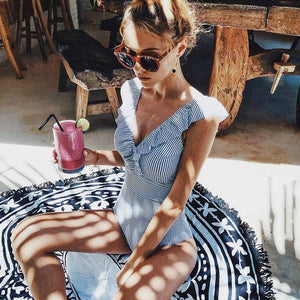 2019 Print Swimwear Women Swimsuit