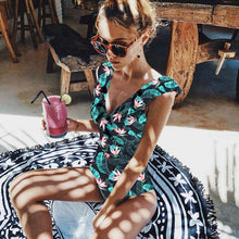 Load image into Gallery viewer, 2019 Print Swimwear Women Swimsuit